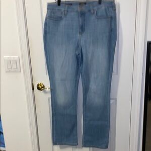 NYDJ Marilyn Straight Lift Tuck Jeans Size 14